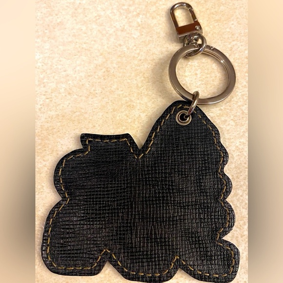 MCM Visetos Moto Lion Key Ring Bag Charm, EUC - Picture 2 of 3